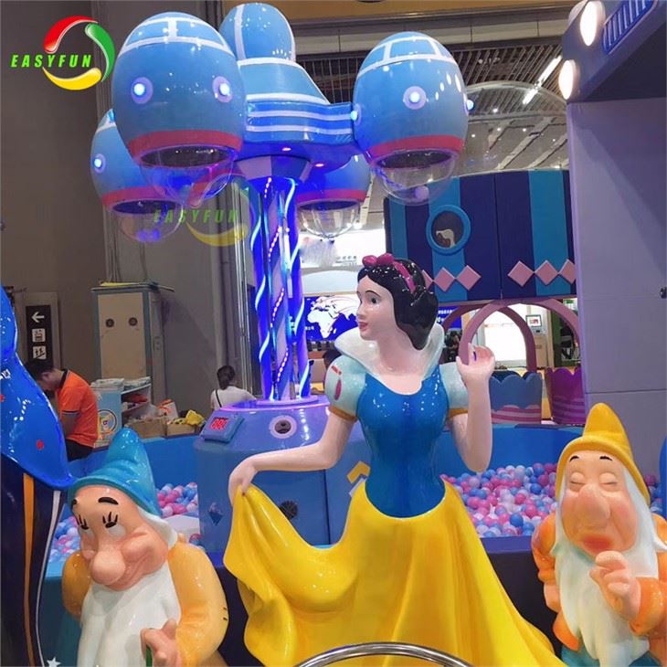 Children Indoor Playground Naughty Fort Sprinkle Balls Game Machine